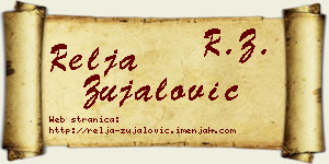 Relja Zujalović vizit kartica